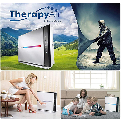 Verwendung Luftreiniger Therapy Air® iOn von Zepter